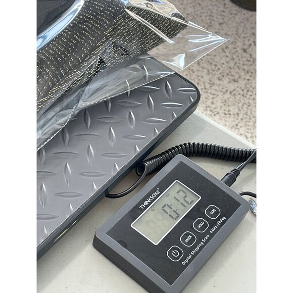 Vintage 90s Carly Blake Cardigan Size Large Metallic Button Front Deadstock NEW - Picture 8 of 8